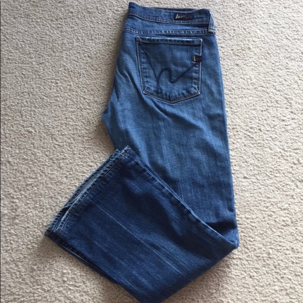 Citizens of Humanity low rise flare boot cut jeans